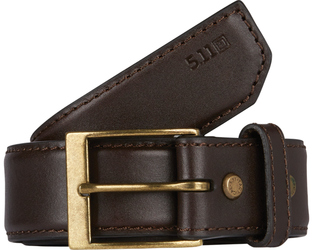 Leather Casual Belt Brown