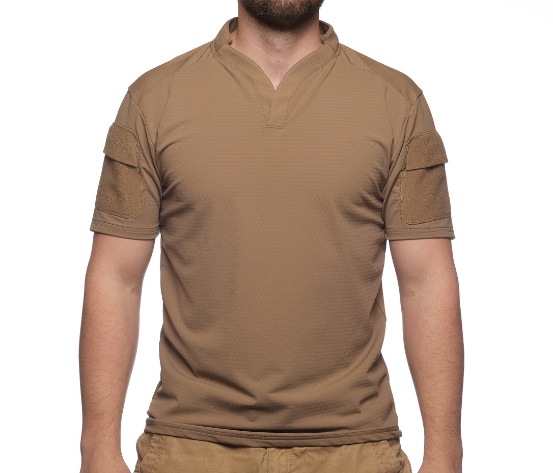 BOSS Rugby shirt Coyote Brown